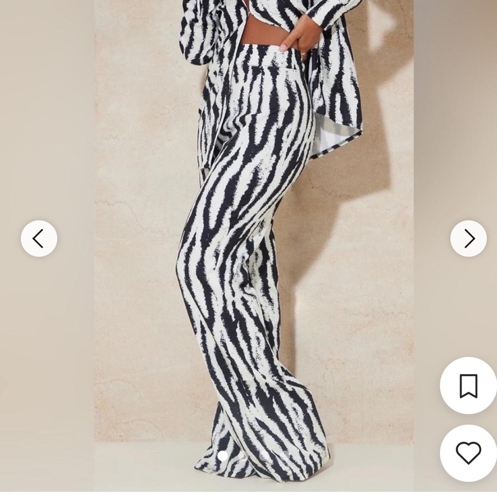 PLT Zebra Print Pants